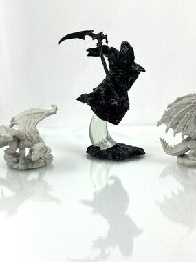 Dungeons And Dragons Grim Reaper Nolzurs Marvellous Miniatures + Dragon Minis